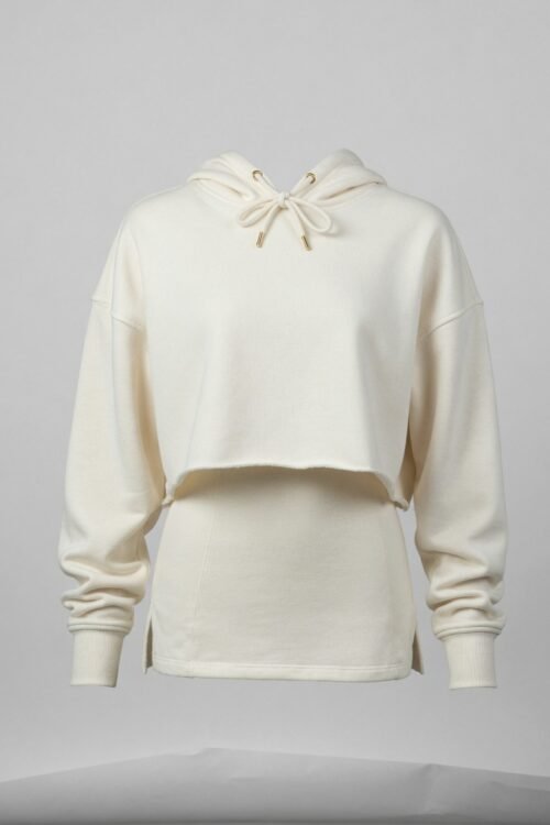 Stoneleaf Cropped Hoodie