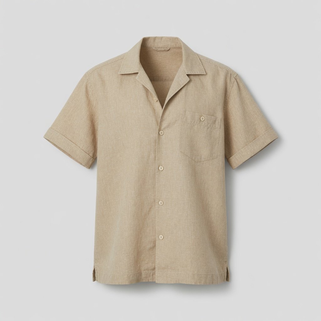 Stoneleaf Linen Camp Shirt