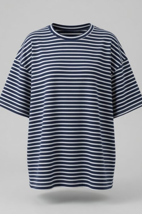 Stoneleaf Stripe Oversized Tee