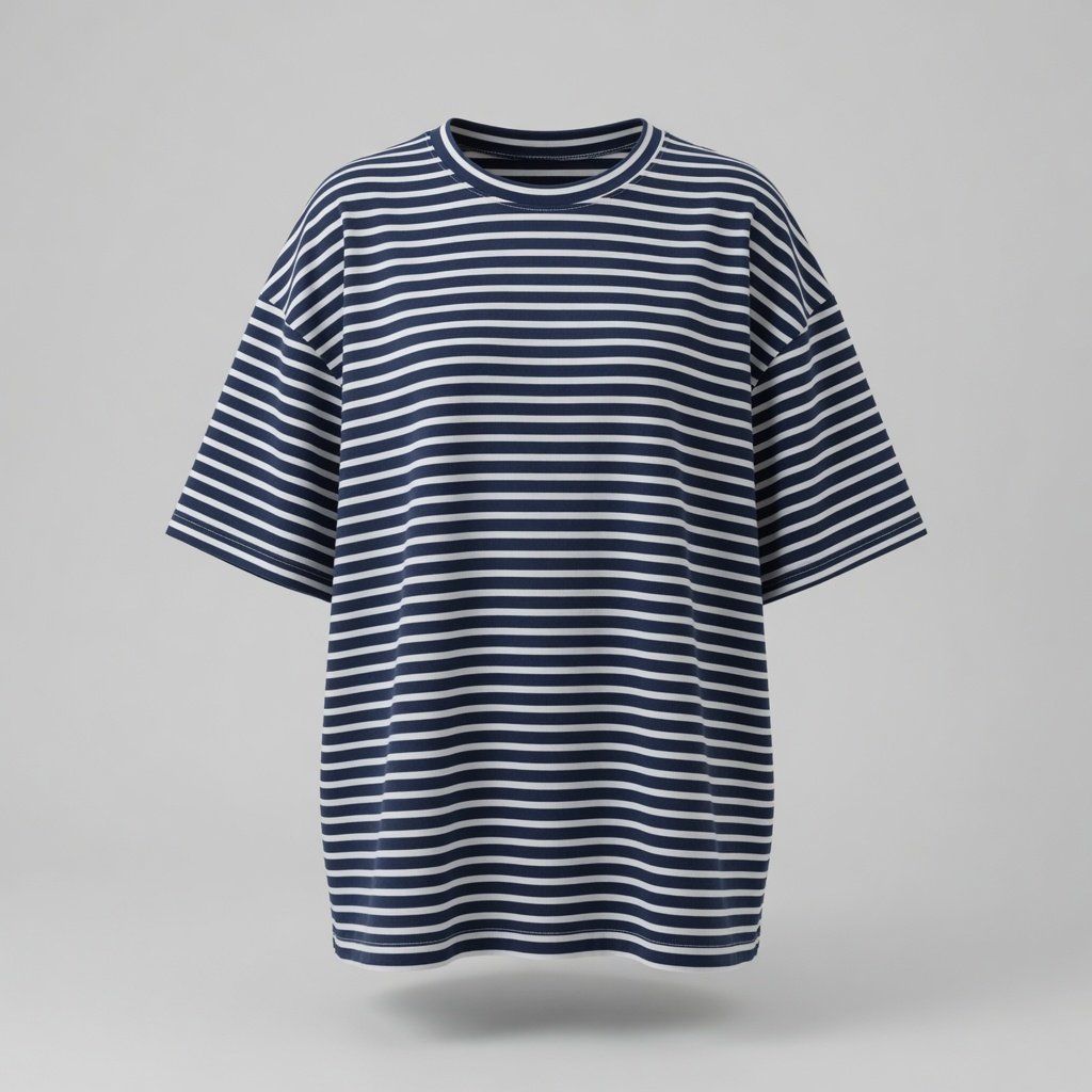 Stoneleaf Stripe Oversized Tee